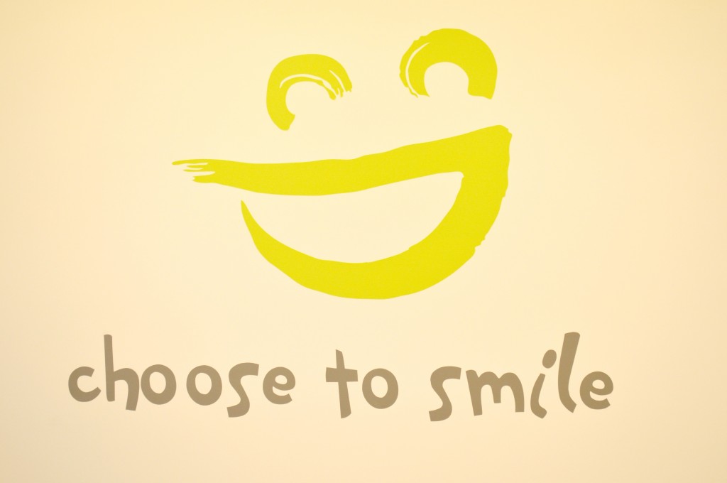 Choose to smile