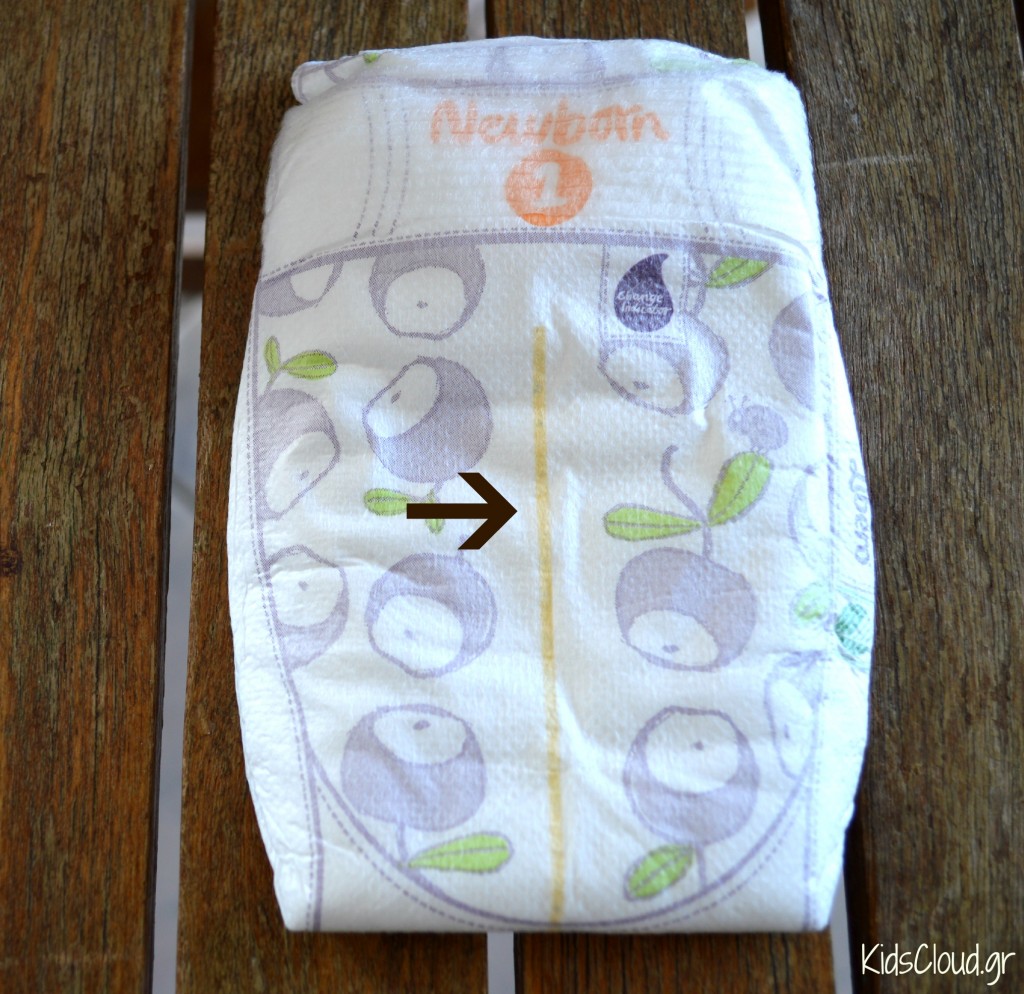 Libero newborn change indicator 2